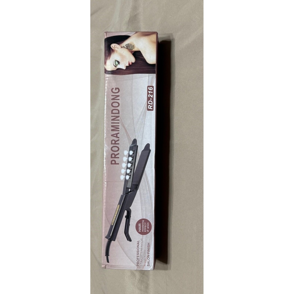 Proramindong Hair Straightener RD-8218 For Smooth Salon Finish Styling Tool NEW
